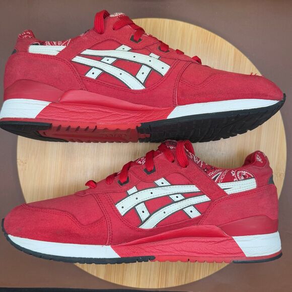 ASICS Gel Lyte 3 'Red Bandana' Men’s Sz 12 - Picture 4 of 10